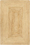 vidaXL - Vloerkleed - handgemaakt - 120x180 - cm - jute - naturel