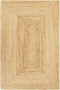 vidaXL - Vloerkleed - handgemaakt - 120x180 - cm - jute - naturel