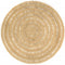 vidaXL - Vloerkleed - handgemaakt - 150 - cm - gevlochten - jute
