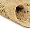 vidaXL - Vloerkleed - handgemaakt - 150 - cm - gevlochten - jute