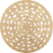 vidaXL - Vloerkleed - handgemaakt - 150 - cm - gevlochten - jute