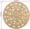 vidaXL - Vloerkleed - handgemaakt - 150 - cm - gevlochten - jute