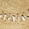 vidaXL - Vloerkleed - handgemaakt - 150 - cm - gevlochten - jute