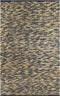 vidaXL - Vloerkleed - handgemaakt - 160x230 - cm - jute - blauw