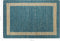 vidaXL - Vloerkleed - handgemaakt - 160x230 - cm - jute - blauw