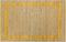 vidaXL - Vloerkleed - handgemaakt - 160x230 - cm - jute - geel