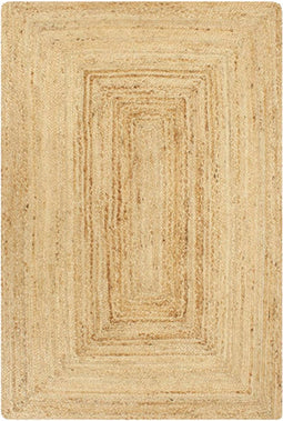 vidaXL - Vloerkleed - handgemaakt - 160x230 - cm - jute - naturel