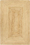 vidaXL - Vloerkleed - handgemaakt - 160x230 - cm - jute - naturel