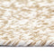 vidaXL - Vloerkleed - handgemaakt - 240 - cm - jute - wit - en - bruin