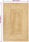 vidaXL - Vloerkleed - handgemaakt - 80x250 - cm - jute
