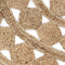 vidaXL - Vloerkleed - handgemaakt - 90 - cm - gevlochten - jute
