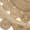 vidaXL - Vloerkleed - handgemaakt - 90 - cm - gevlochten - jute