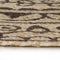 vidaXL - Vloerkleed - handgemaakt - met - donkerbruine - print - 120 - cm - jute