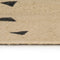 vidaXL - Vloerkleed - handgemaakt - met - driehoek - print - 120 - cm - jute