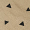 vidaXL - Vloerkleed - handgemaakt - met - driehoek - print - 150 - cm - jute