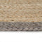 vidaXL - Vloerkleed - handgemaakt - met - grijze - rand - 150 - cm - jute