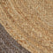 vidaXL - Vloerkleed - handgemaakt - met - olijfgroene - rand - 120 - cm - jute