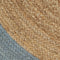 vidaXL - Vloerkleed - handgemaakt - met - olijfgroene - rand - 180 - cm - jute