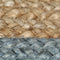vidaXL - Vloerkleed - handgemaakt - met - olijfgroene - rand - 240 - cm - jute