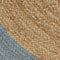 vidaXL - Vloerkleed - handgemaakt - met - olijfgroene - rand - 240 - cm - jute