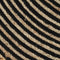 vidaXL - Vloerkleed - handgemaakt - met - spiraal - ontwerp - 150 - cm - jute - zwart