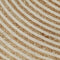 vidaXL - Vloerkleed - handgemaakt - met - spiraal - ontwerp - 150 - cm - jute - wit