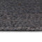 vidaXL - Vloerkleed - handgemaakt - rond - 120 - cm - jute - donkergrijs
