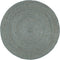 vidaXL - Vloerkleed - handgemaakt - rond - 120 - cm - jute - donkergrijs