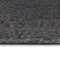 vidaXL - Vloerkleed - handgemaakt - rond - 150 - cm - jute - donkergrijs