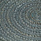 vidaXL - Vloerkleed - handgemaakt - rond - 150 - cm - jute - olijfgroen