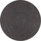vidaXL - Vloerkleed - handgemaakt - rond - 180 - cm - jute - donkergrijs