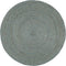 vidaXL - Vloerkleed - handgemaakt - rond - 210 - cm - jute - donkergrijs