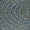 vidaXL - Vloerkleed - handgemaakt - rond - 210 - cm - jute - olijfgroen