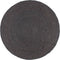 vidaXL - Vloerkleed - handgemaakt - rond - 210 - cm - jute - olijfgroen
