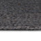vidaXL - Vloerkleed - handgemaakt - rond - 240 - cm - jute - donkergrijs