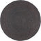 vidaXL - Vloerkleed - handgemaakt - rond - 90 - cm - jute - bruin