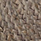 vidaXL - Vloerkleed - handgemaakt - rond - 90 - cm - jute - grijs