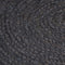 vidaXL - Vloerkleed - handgemaakt - rond - 90 - cm - jute - donkergrijs
