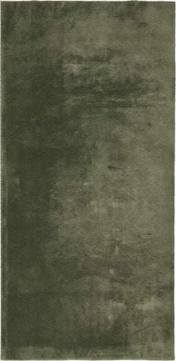 vidaXL - Vloerkleed - HUARTE - laagpolig - zacht - wasbaar - 100x200 - cm - bosgroen