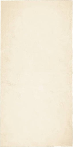 vidaXL - Vloerkleed - HUARTE - laagpolig - zacht - wasbaar - 100x200 - cm - crème