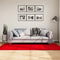 vidaXL - Vloerkleed - HUARTE - laagpolig - zacht - wasbaar - 100x200 - cm - rood