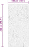 vidaXL - Vloerkleed - HUARTE - laagpolig - zacht - wasbaar - 100x200 - cm - roze