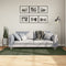 vidaXL - Vloerkleed - HUARTE - laagpolig - zacht - wasbaar - 100x200 - cm - bosgroen