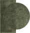 vidaXL - Vloerkleed - HUARTE - laagpolig - zacht - wasbaar - 100x200 - cm - bosgroen