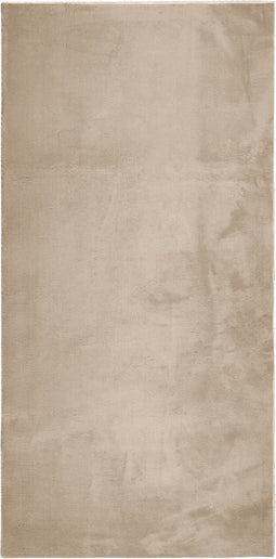 vidaXL - Vloerkleed - HUARTE - laagpolig - zacht - wasbaar - 100x200cm - zandkleurig