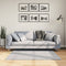 vidaXL - Vloerkleed - HUARTE - laagpolig - zacht - wasbaar - 120x120 - cm - grijs