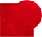 vidaXL - Vloerkleed - HUARTE - laagpolig - zacht - wasbaar - 120x120 - cm - rood