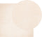 vidaXL - Vloerkleed - HUARTE - laagpolig - zacht - wasbaar - 120x120 - cm - beige