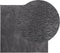 vidaXL - Vloerkleed - HUARTE - laagpolig - zacht - wasbaar - 120x120 - cm - antraciet