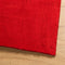 vidaXL - Vloerkleed - HUARTE - laagpolig - zacht - wasbaar - 120x120 - cm - rood